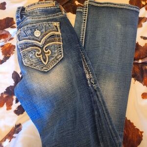 COPY - Rock Revival mid rise boot, size 25 inseam is 29.